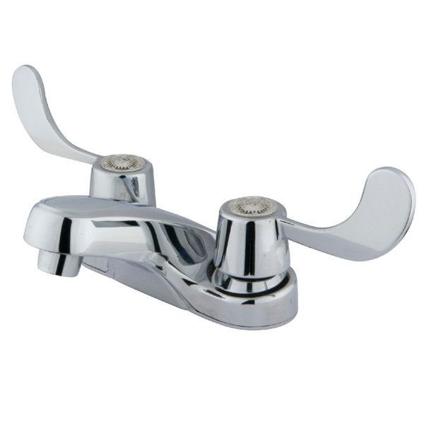 Kingston Brass 4" Centerset Bathroom Faucet, Chrome KB181LP